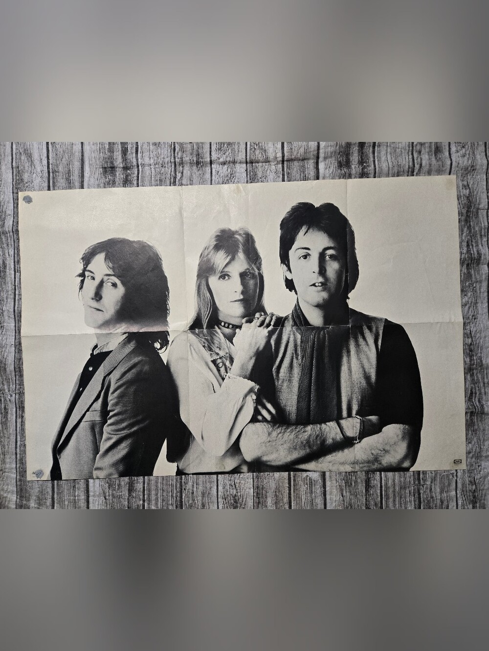 20x30 black & white promotional poster originally included as insert w/ 1978 vin